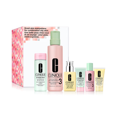 GREAT SKIN EVERYWHERE FOR COMBINATION OILY SKIN (SET DE CUIDADO DE LA PIEL PARA PIEL GRASA)